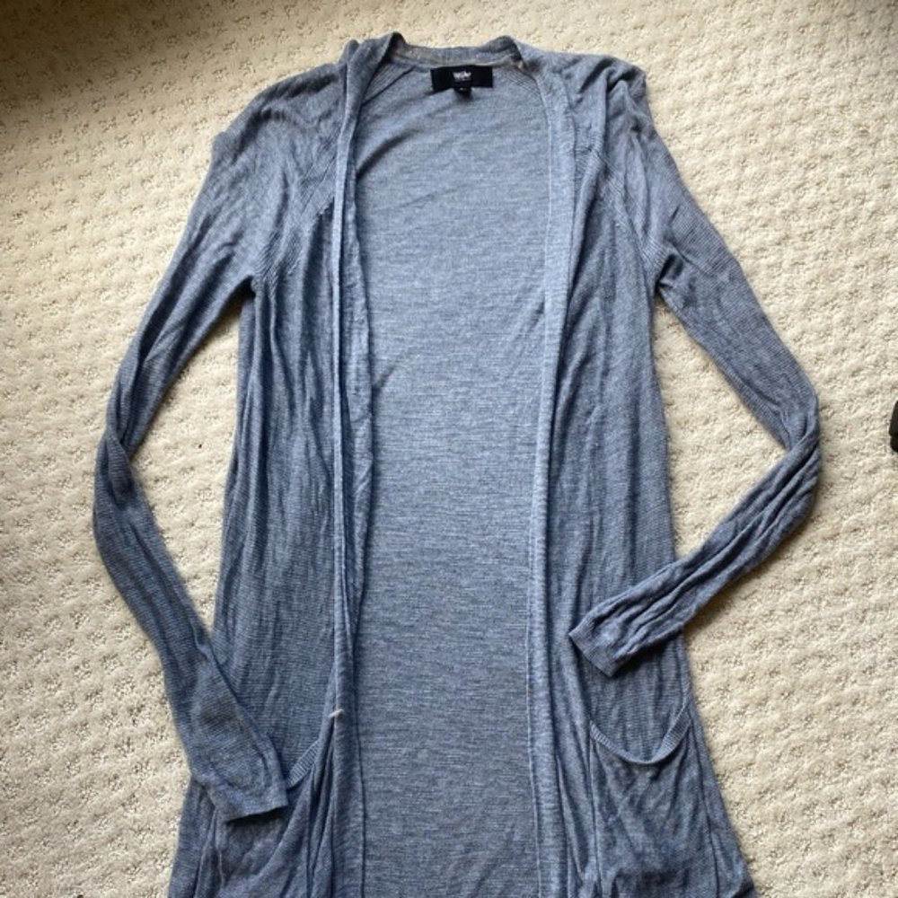 Grey Duster Cardigan